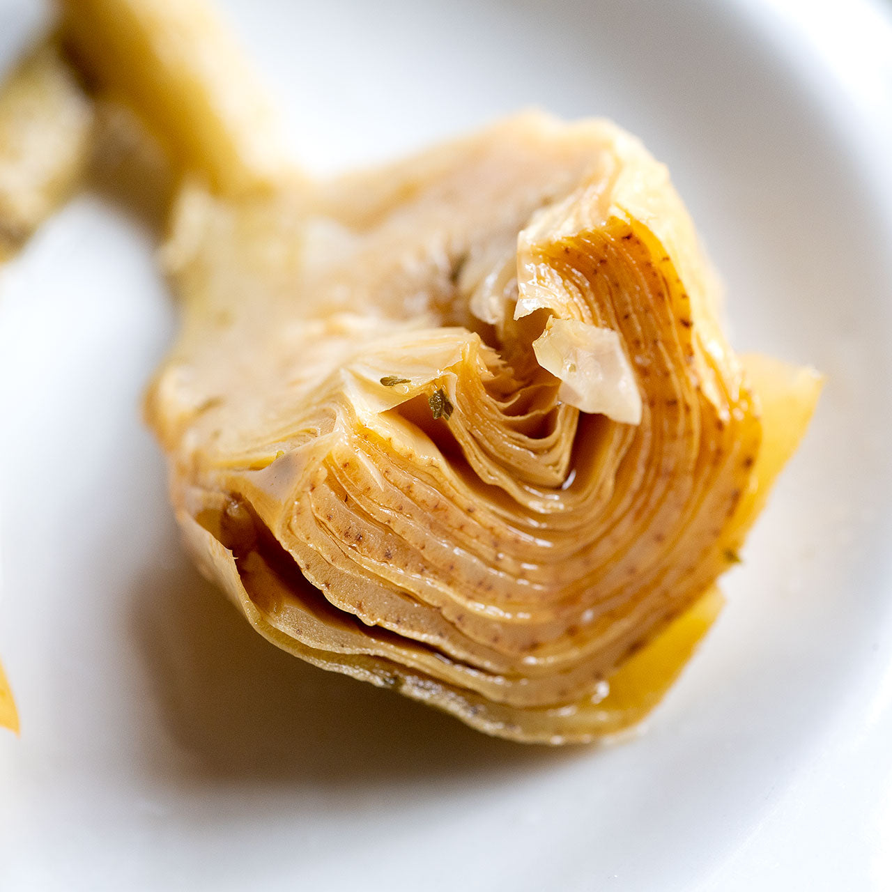 Artichokes with Stem Romana Style in Olive Oil