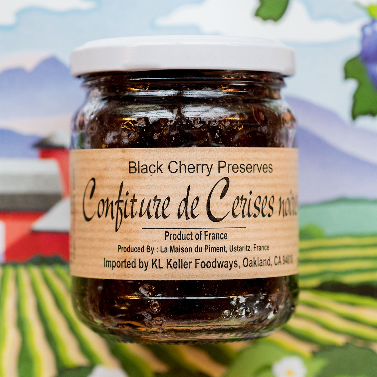 Basque Black Cherry Preserves