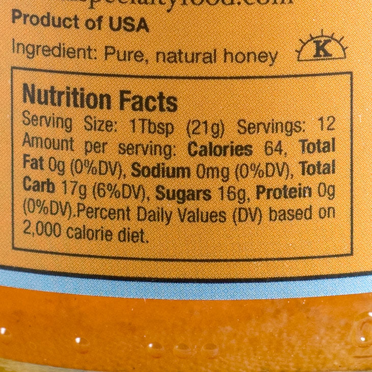 Midwestern Basswood Honey
