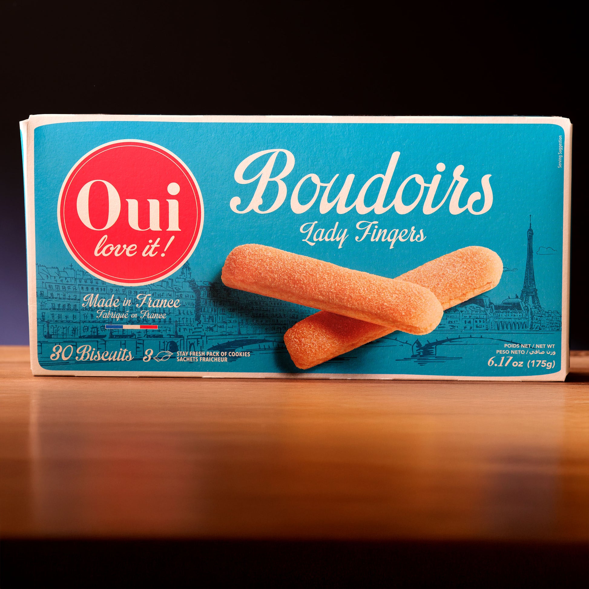 Oui Love It Boudoirs - Lady Fingers 30 biscuits