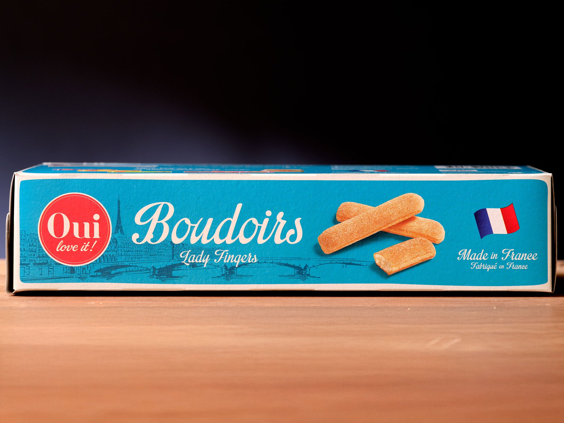 Oui Love It Boudoirs - Lady Fingers side label