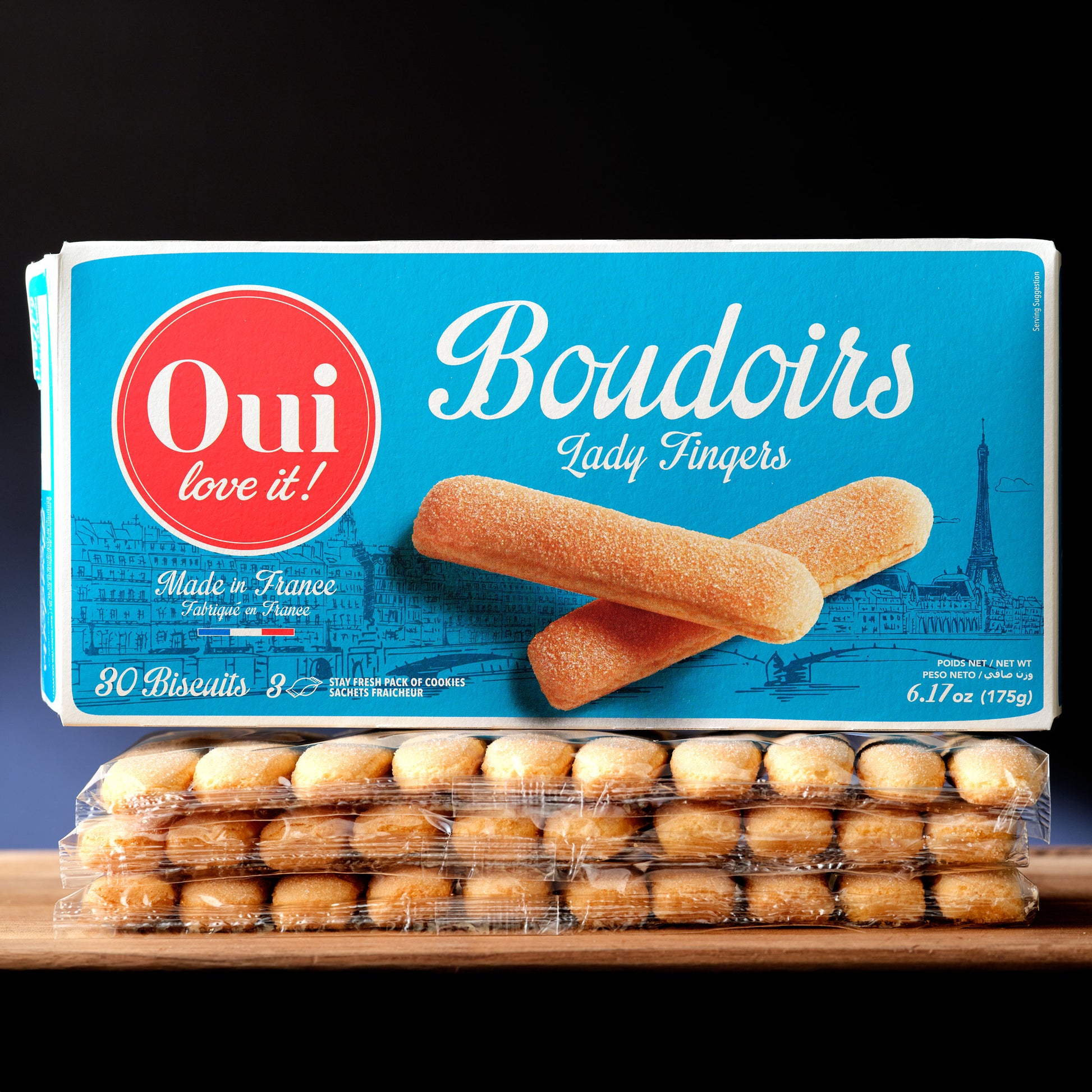 Oui Love It Boudoirs - Lady Fingers with packs