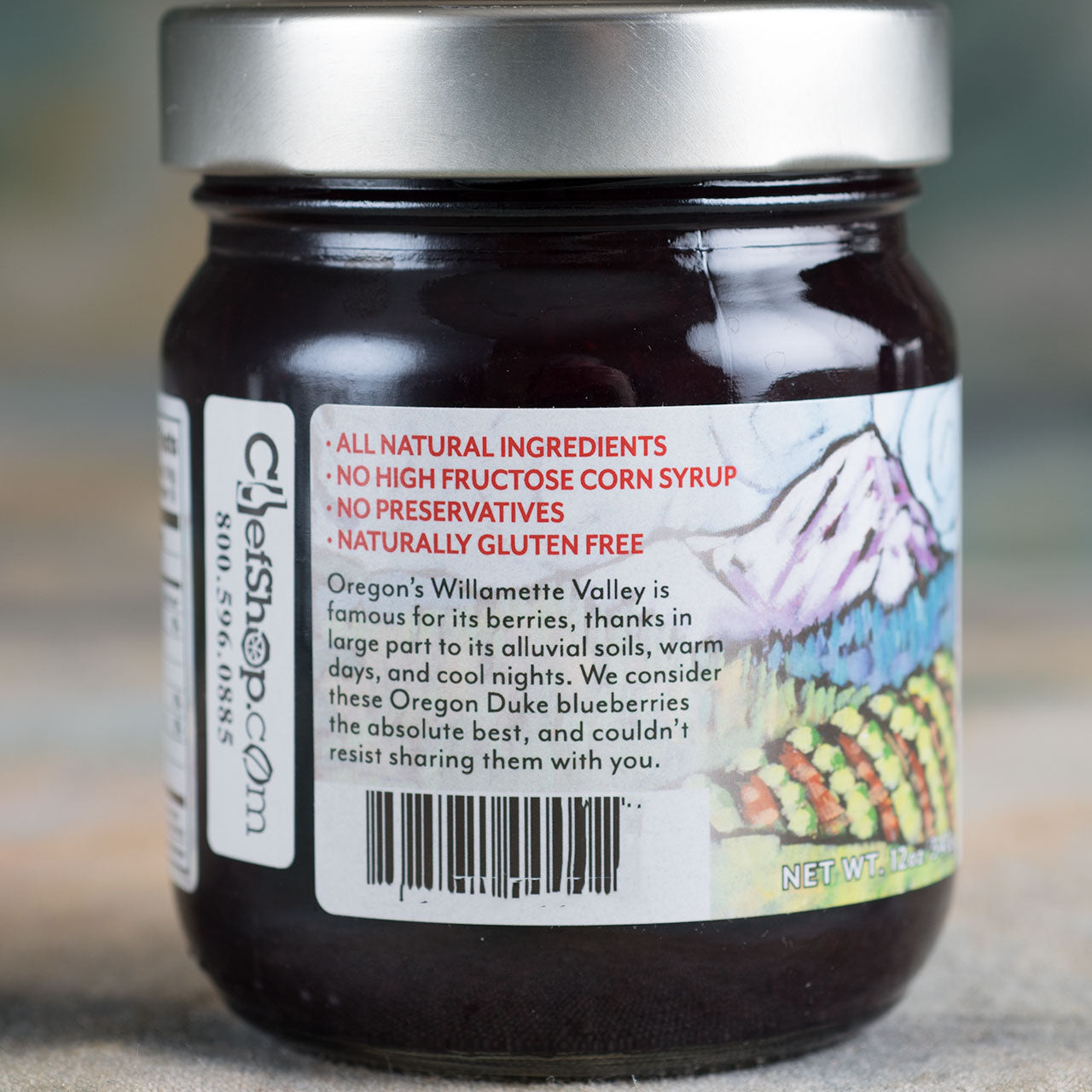 Oregon Growers Blueberry Jam