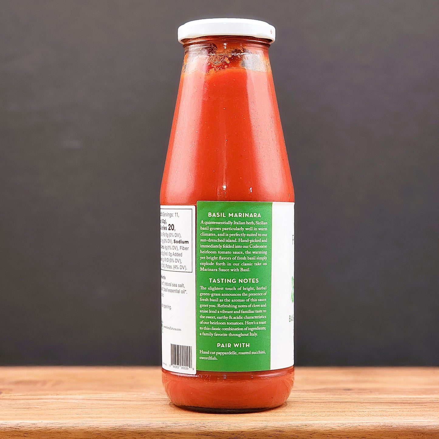 Bona Furtuna Organic Marinara Sauce with Basil