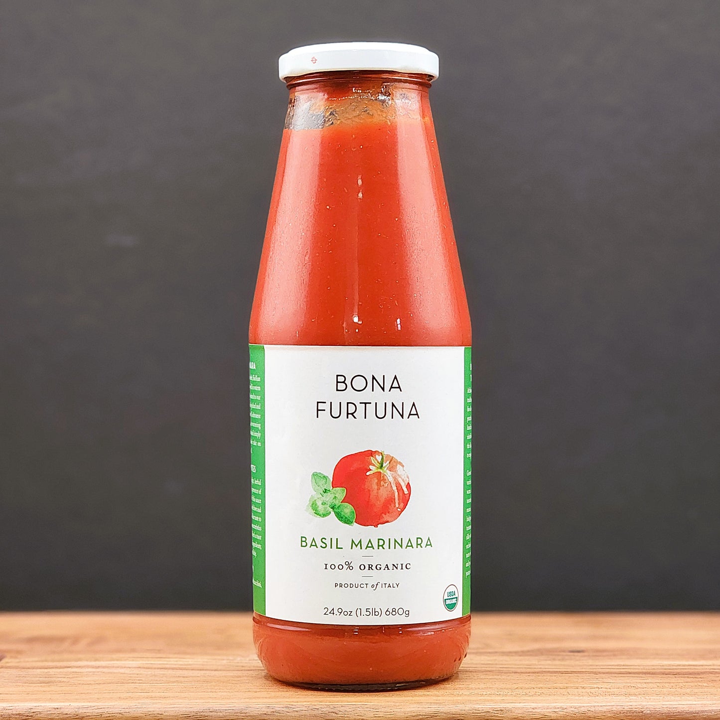 Bona Furtuna Organic Marinara Sauce with Basil