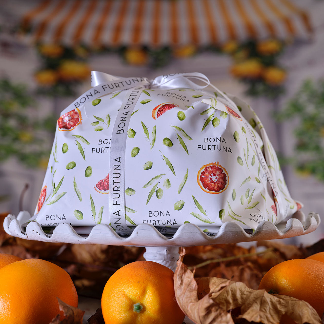 Bona Furtuna Blood Orange and Olive Oil Panettone