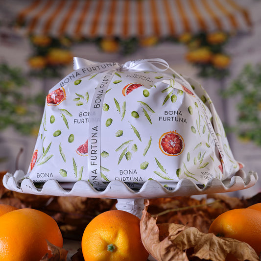 Bona Furtuna Blood Orange and Olive Oil Panettone