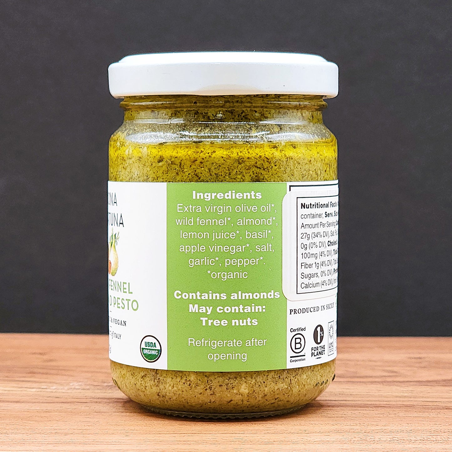 Bona Furtuna Wild Fennel Almond Pesto