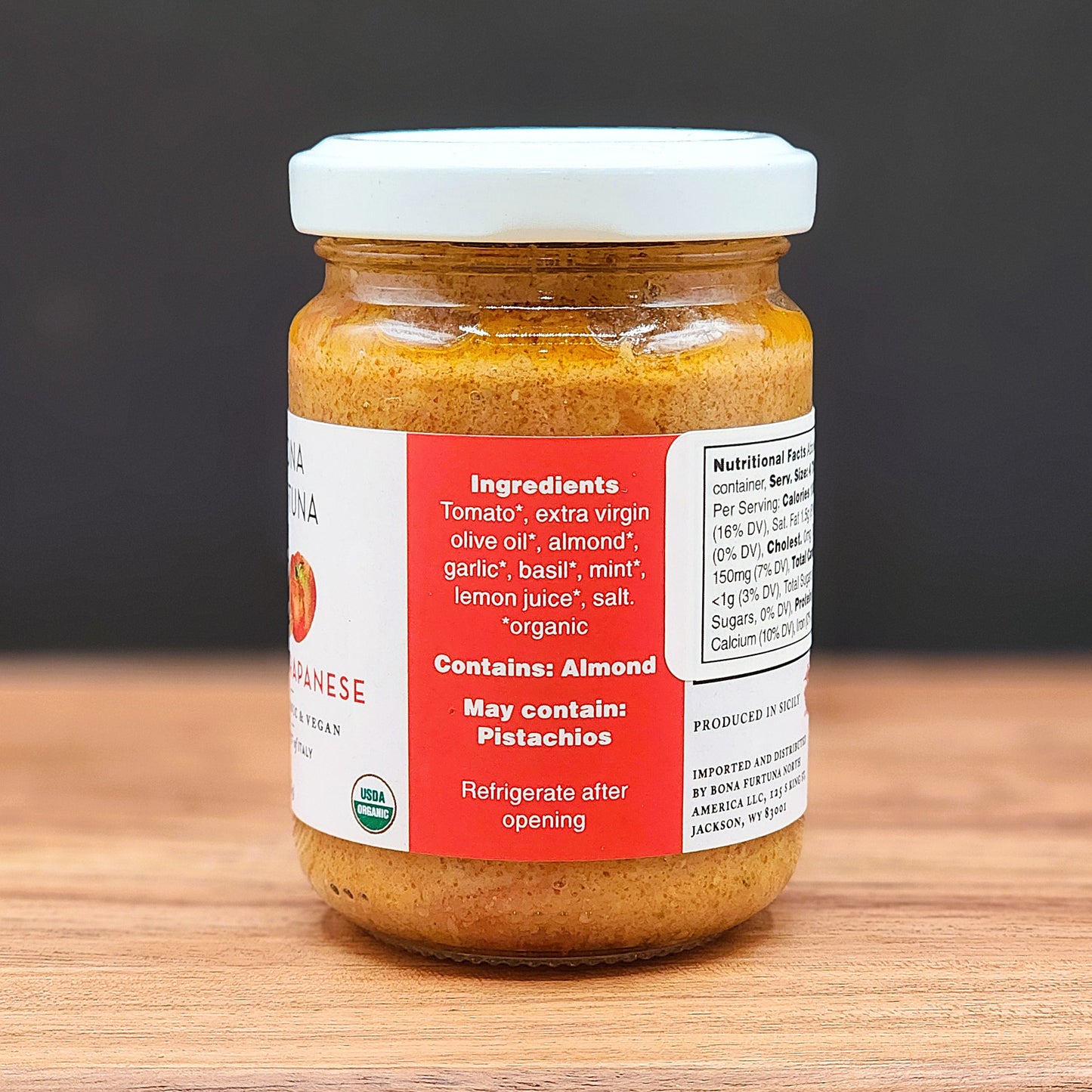 Bona Furtuna Tomato Almond Pesto Trapanese