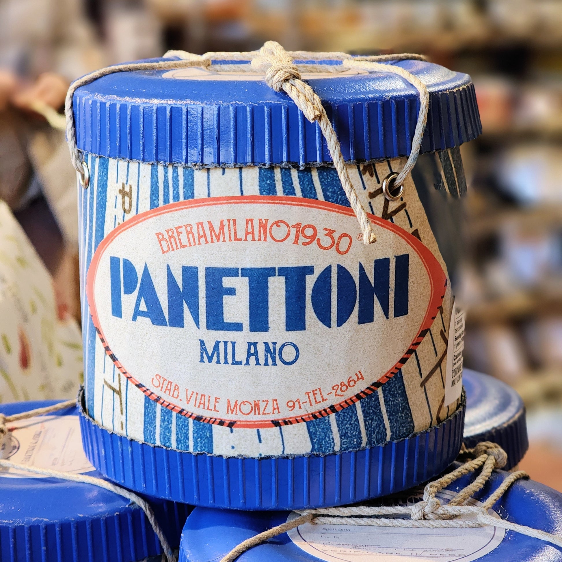 Mini Panettone in a hat box