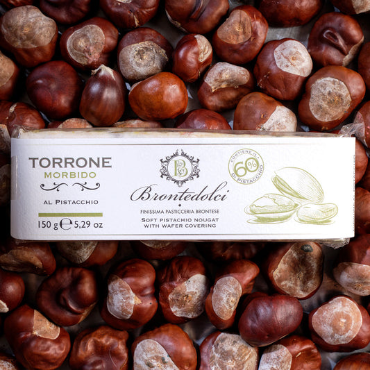 Brontedolci Torrone Morbido al Pistacchio - Soft Pistachio Nougat