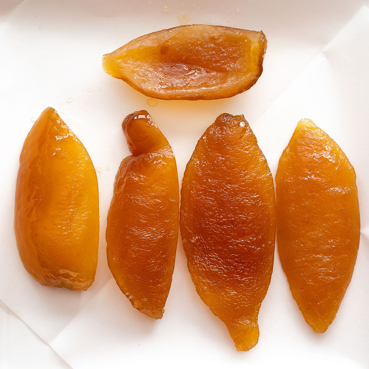 Candied Sorrento Lemon (PGI) Peel - Quarters