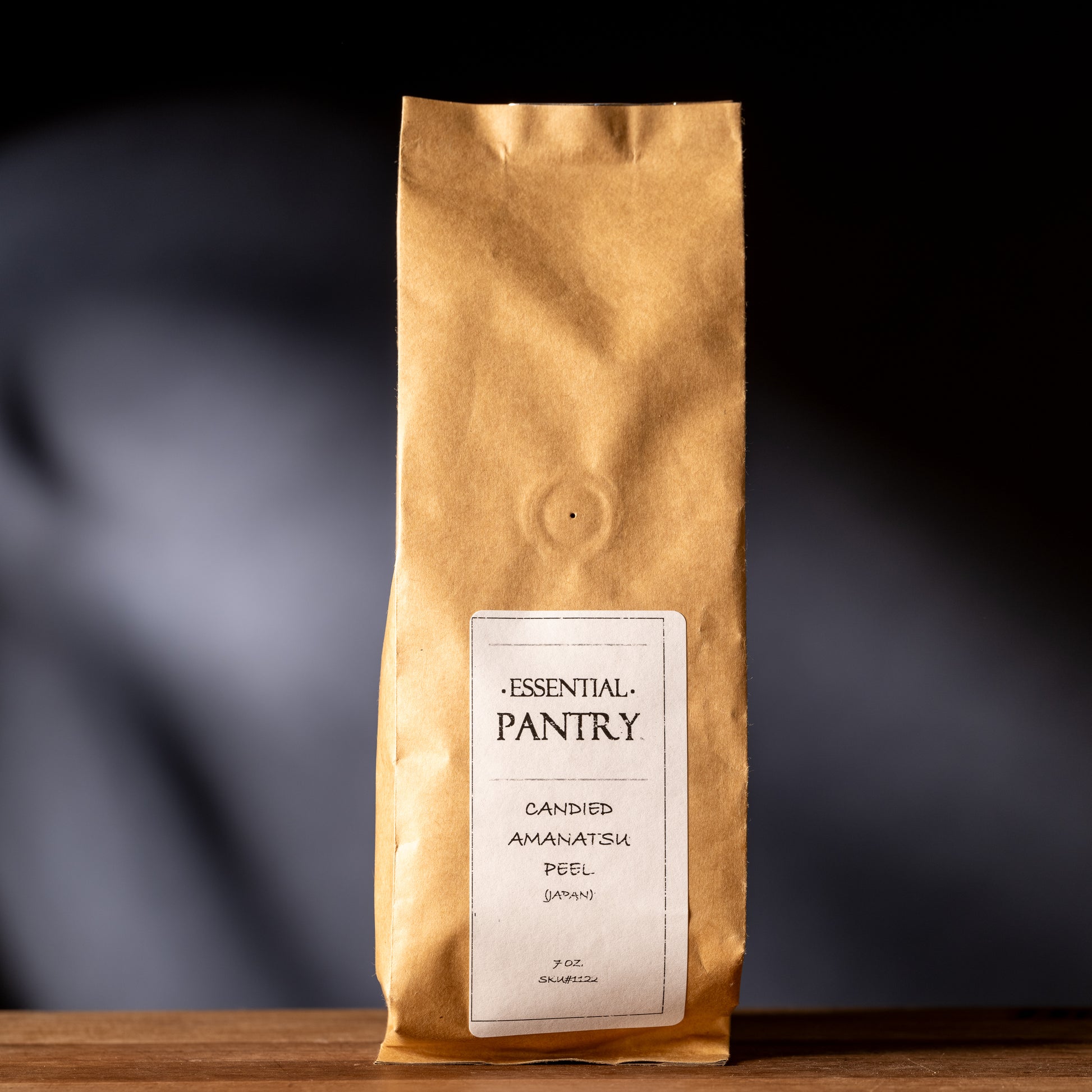 Candied Amanatsu Mandarin Peel for Baking front label