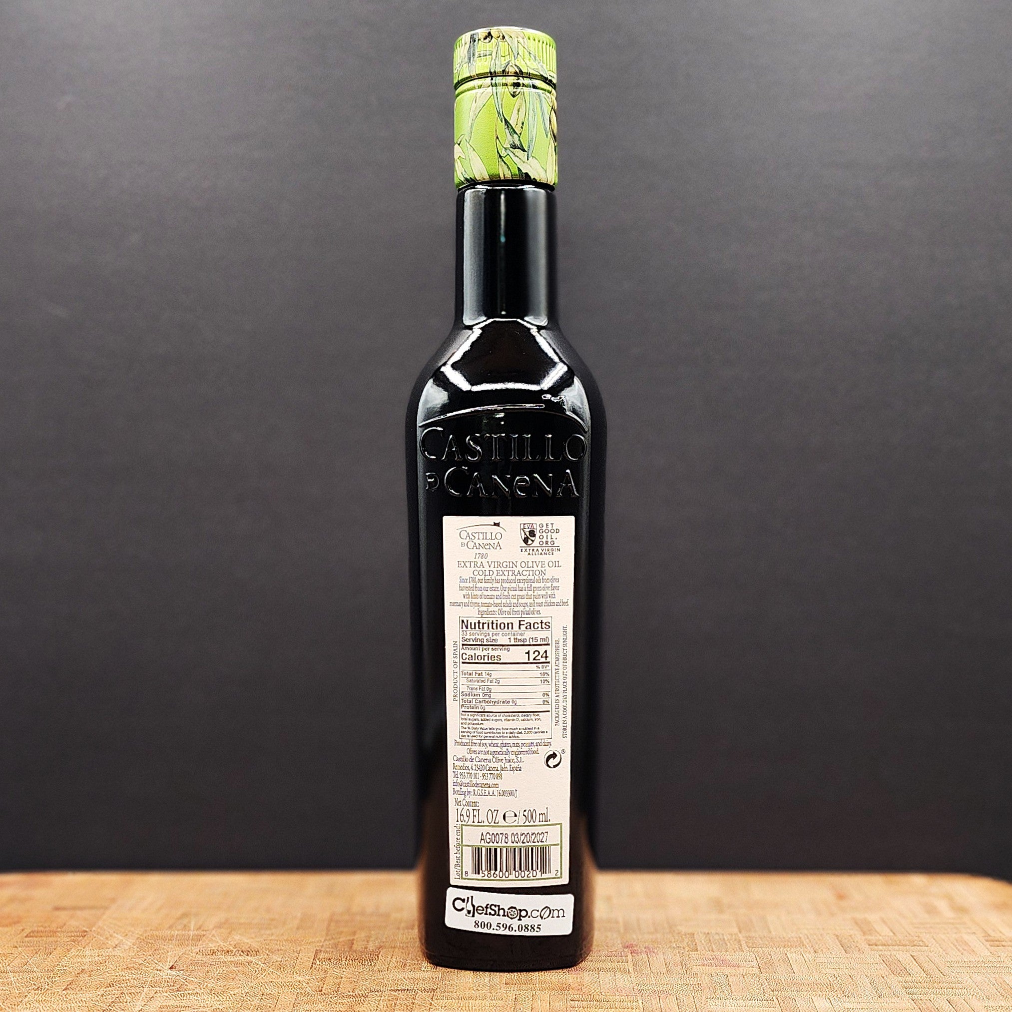 Castillo de Canena Olive Oil - Picual | ChefShop.com – ChefShop.Com