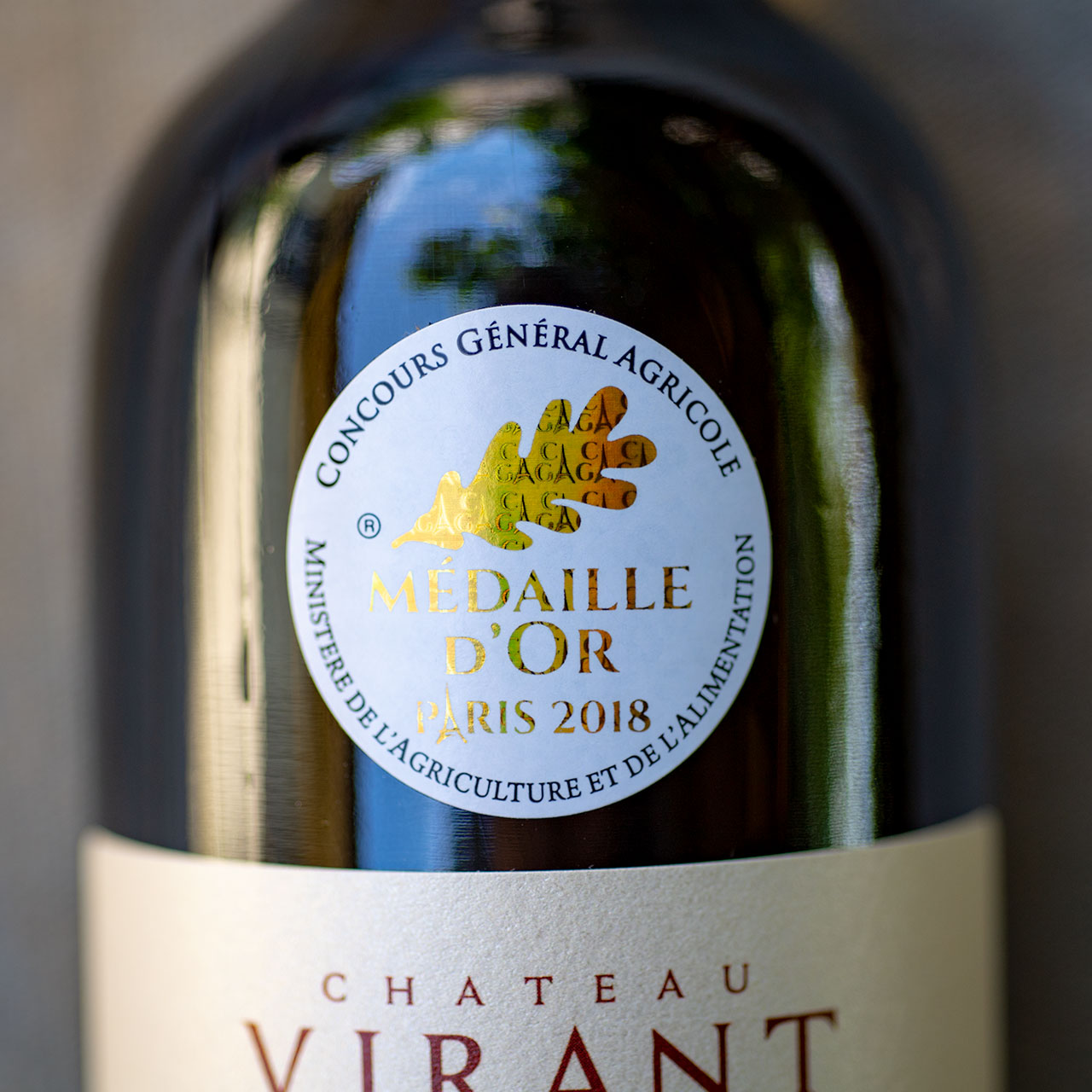 Chateau Virant A.O.P. Olive Oil medallion