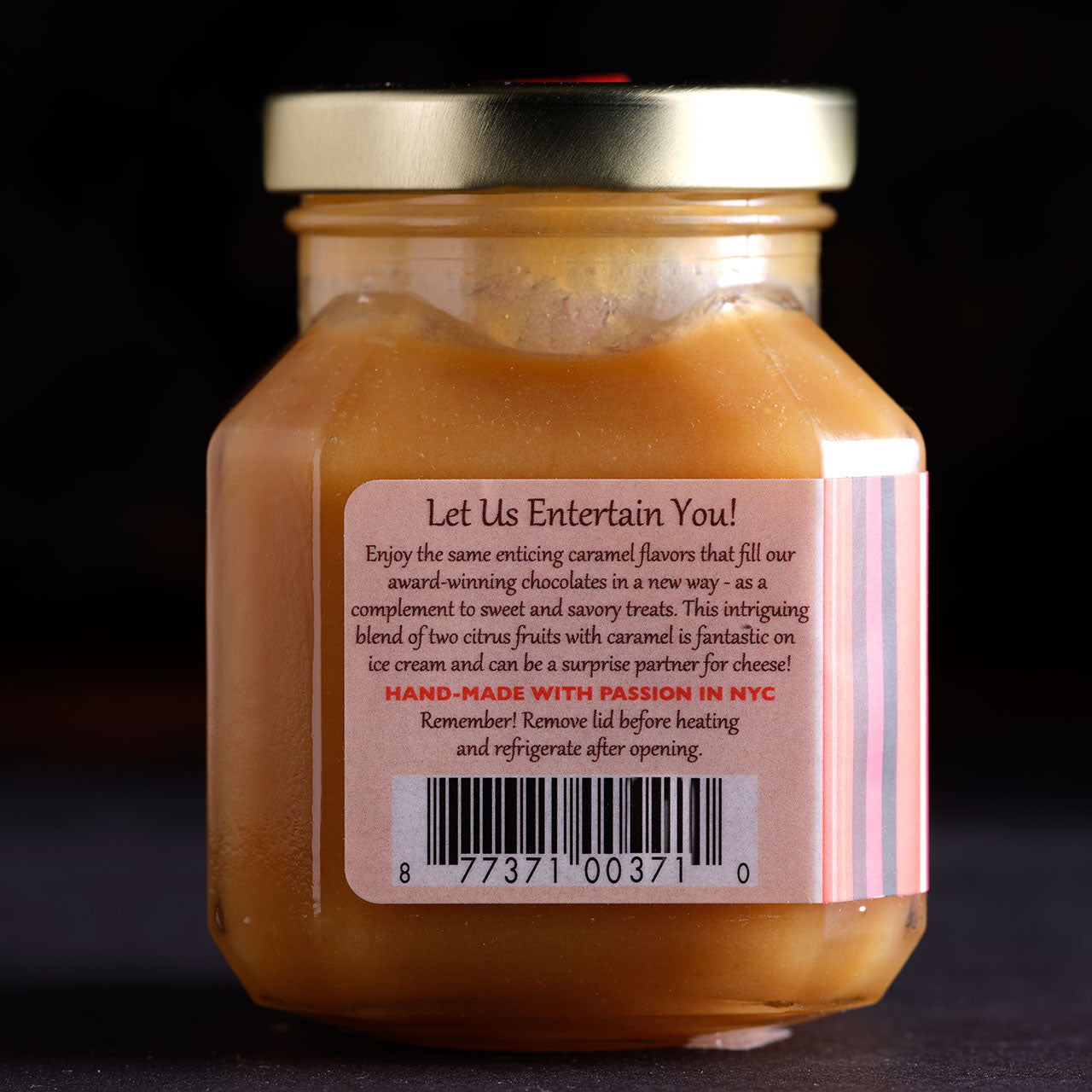 Chocolat Moderne Blood Orange Caramel Sauce