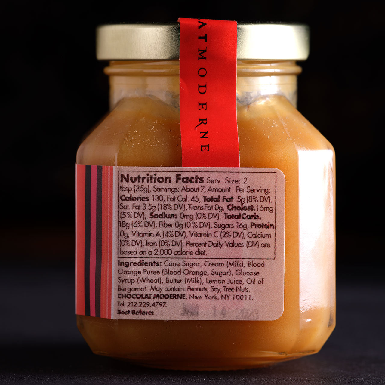 Chocolat Moderne Blood Orange Caramel Sauce
