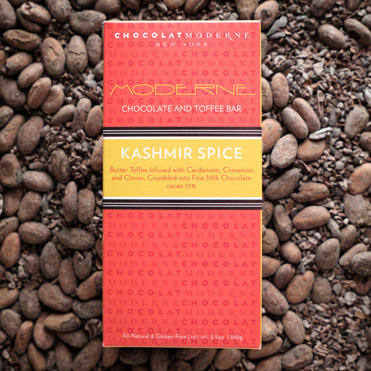 Chocolat Moderne Kashmir Spice 51-Percent Milk Toffee Bar