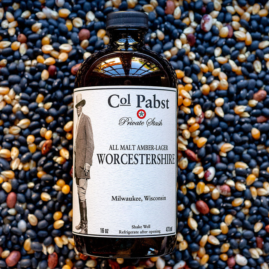 Col Pabst Malt Amber-Lager Worcestershire Sauce