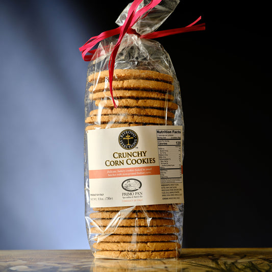Crunchy Corn Cookies - Primo Pan Foglie di Mais