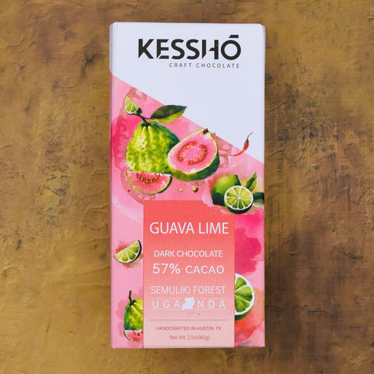 KESSHŌ Guava Lime 57% Dark Chocolate