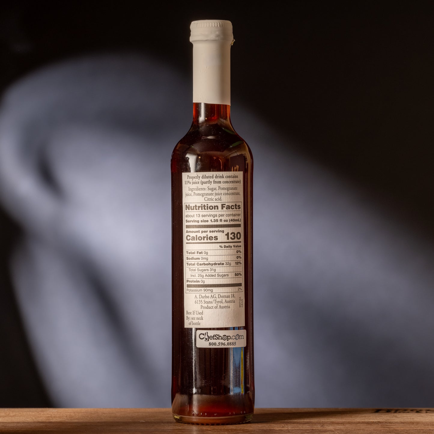 D'arbo Pomegranate Syrup information