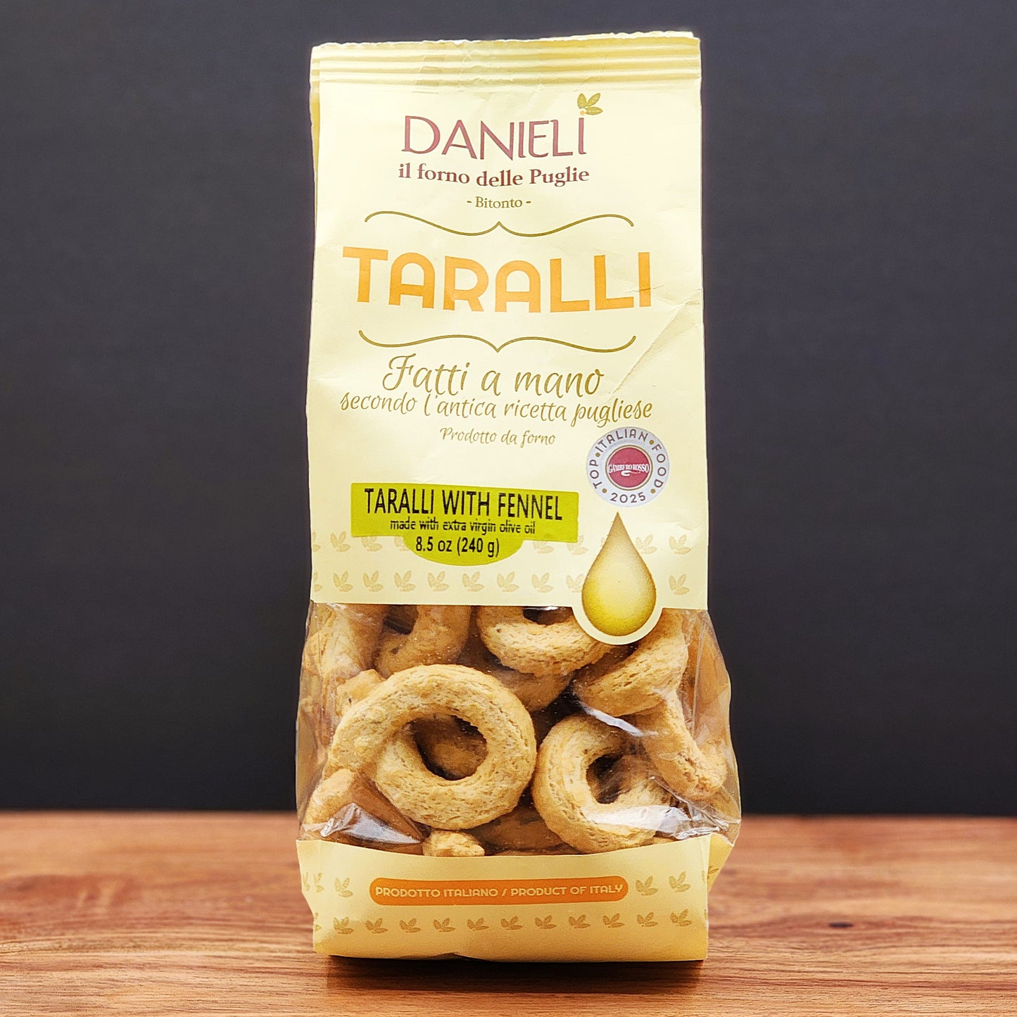 Danieli Handmade Taralli with Fennel