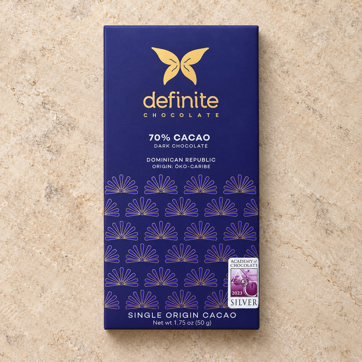 Definite Chocolate 70% Dark Chocolate Bar