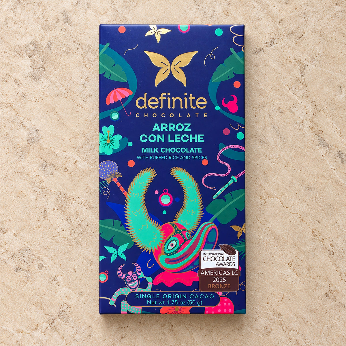 Definite Chocolate Arroz Con Leche Milk Chocolate Bar