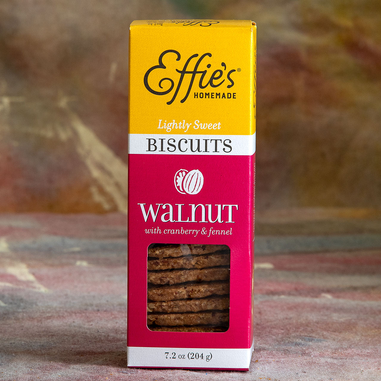 Effies Homemade Walnut with Cranberry and Fennel Biscuits