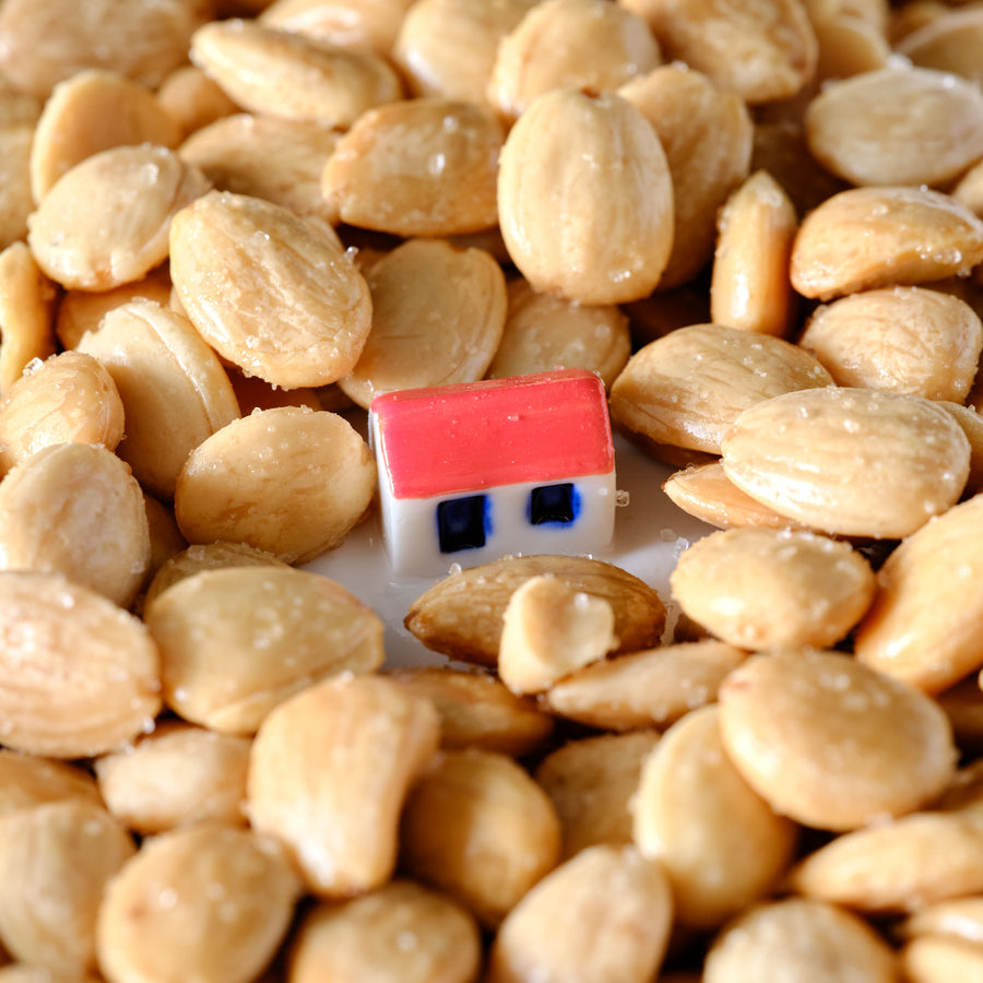 Essential Pantry Marcona Almonds - Fried &amp; Lightly Salted red house