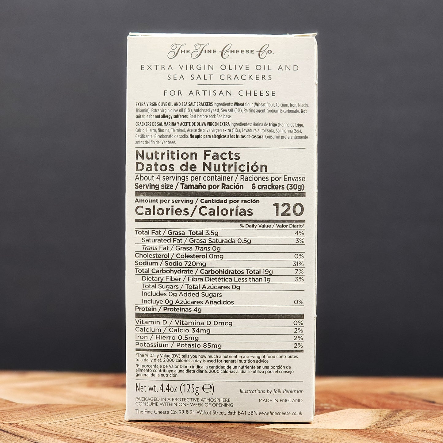 Fine Cheese Co. Olive Oil and Sea Salt Crackers