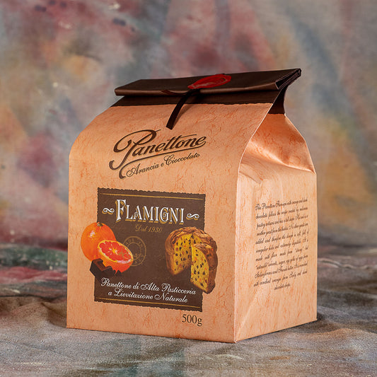 Flamigni Orange and Chocolate Panettone - half kilo