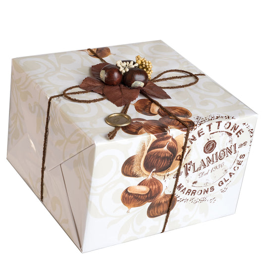 Flamigni Candied Chestnut Panettone