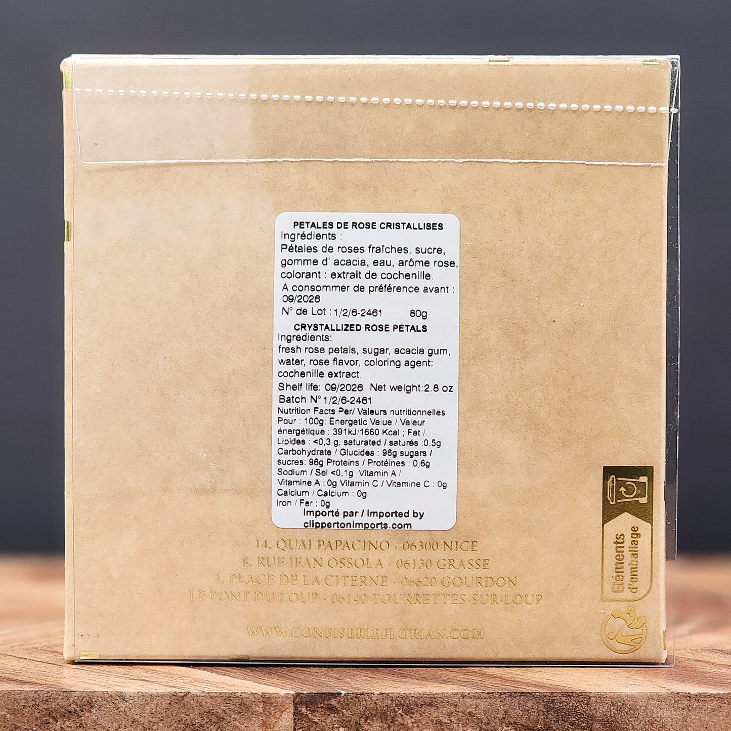 Florian Candied Rose Petals