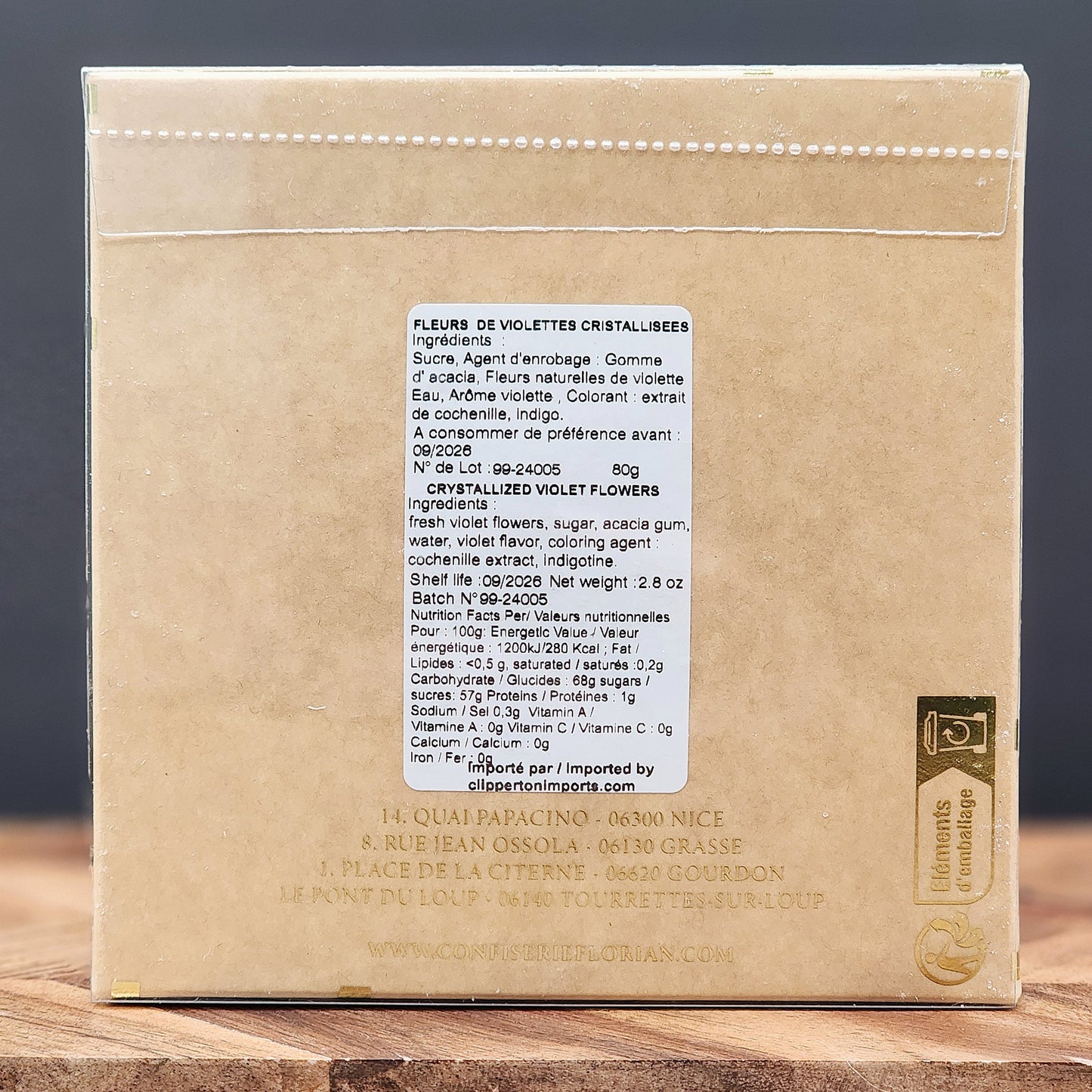 Florian Candied Violet Petals