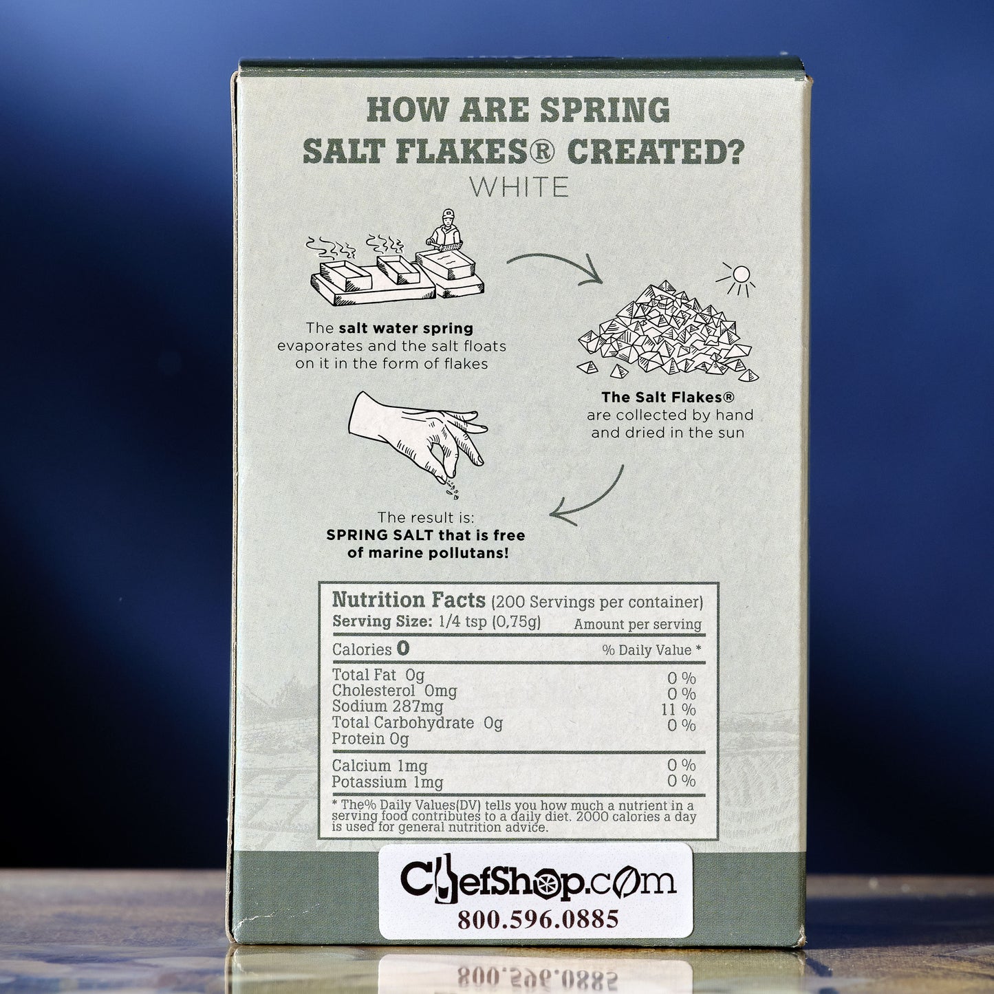 Fossil River Flake Salt - 150g