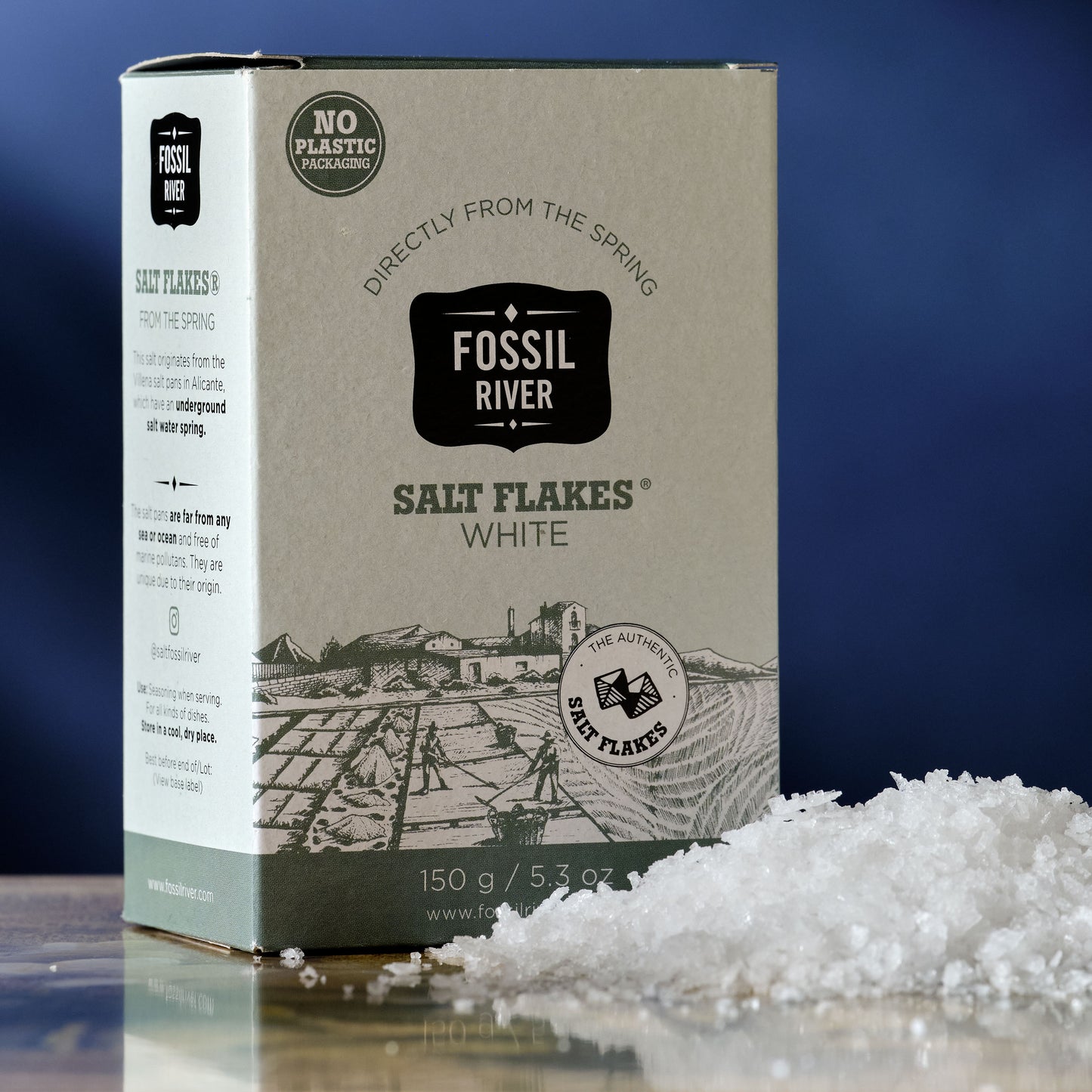 Fossil River Flake Salt - 150g
