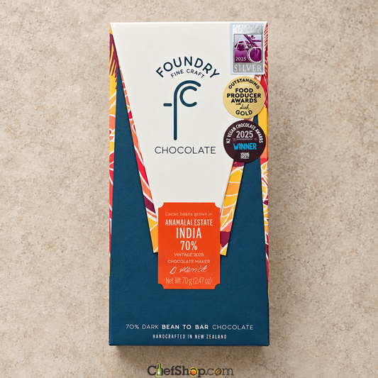 Foundry Chocolate India 70% Dark Chocolate Bar