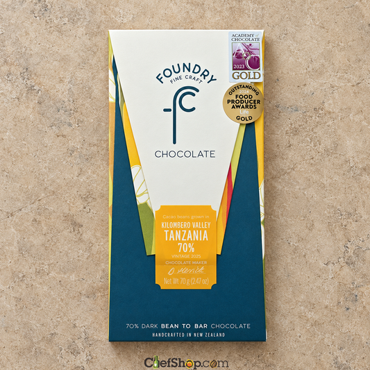 Foundry Chocolate Tanzania 70% Dark Chocolate Bar