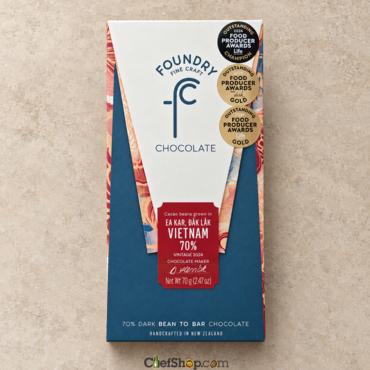 Foundry Chocolate Vietnam 70% Dark Chocolate Bar