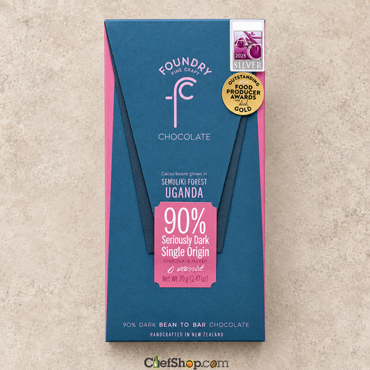 Foundry Chocolate Uganda 90% Dark Chocolate Bar