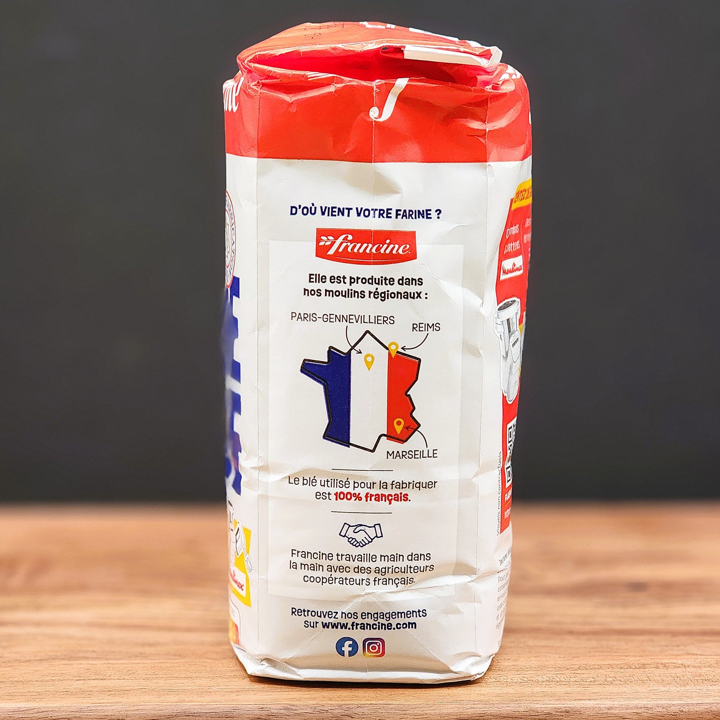 Francine Fluide Lump-free T45 Flour
