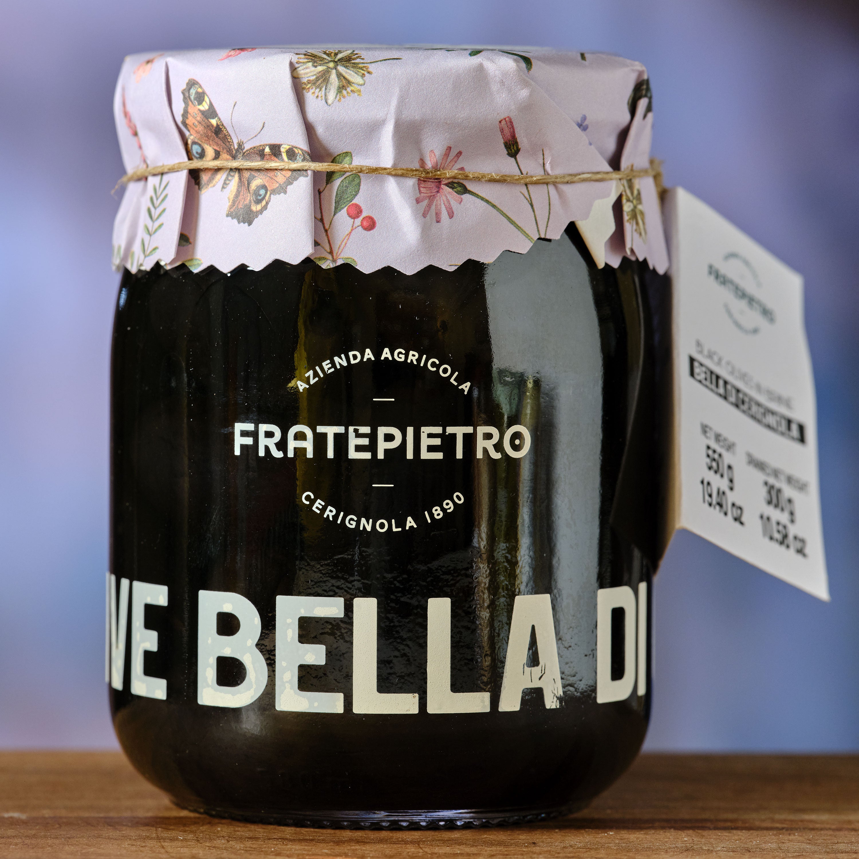 Fratepietro Premium Black Bella di Cerignola Olives | ChefShop.com