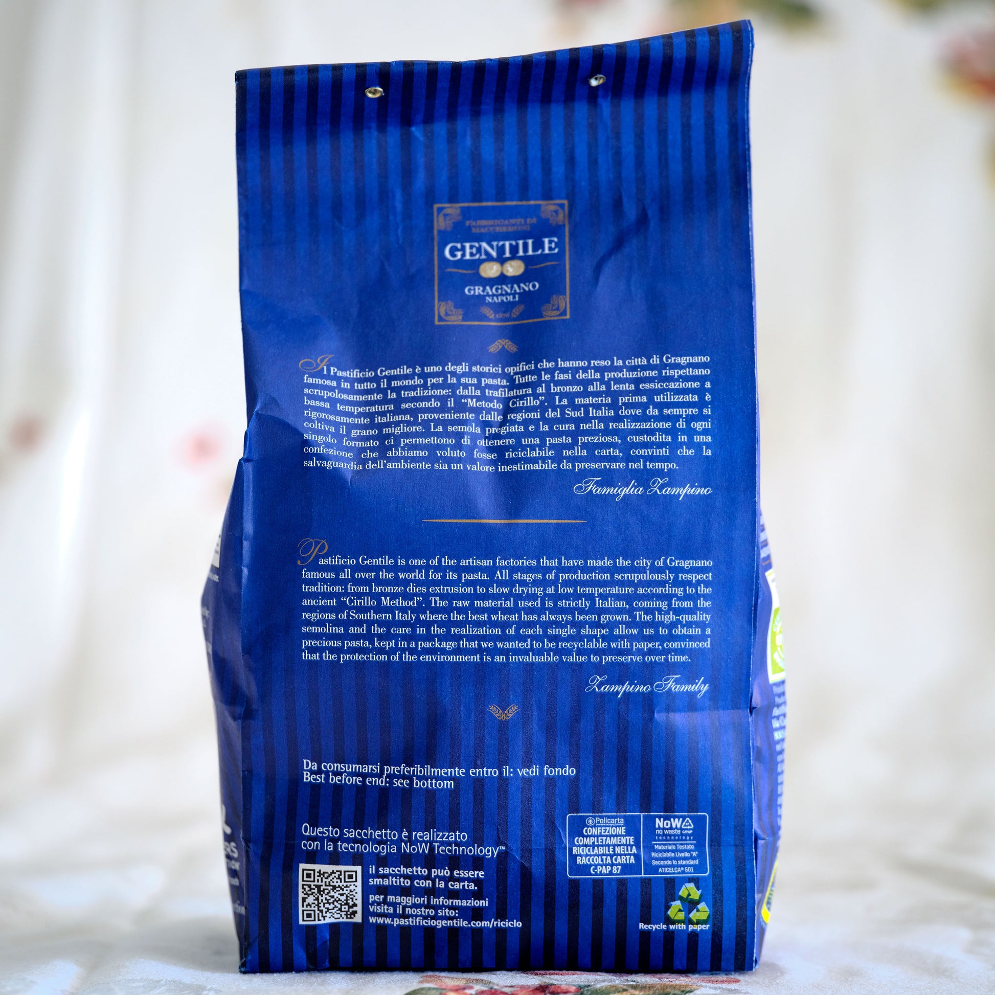 GENTILE Organic Lumaconi Pasta Shells