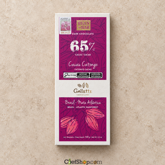 Gallette Chocolates Catongo 65% Dark Chocolate Bar