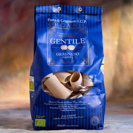 Gentile Organic Paccheri Pasta