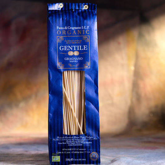 Pasta di Gragnano I.G.P. Gentile Organic Spaghetti Pasta
