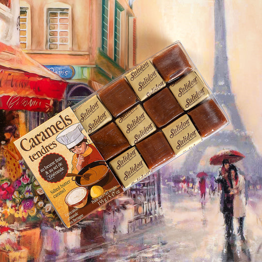 Guerande Salt Butter Caramels Tendres - Squares