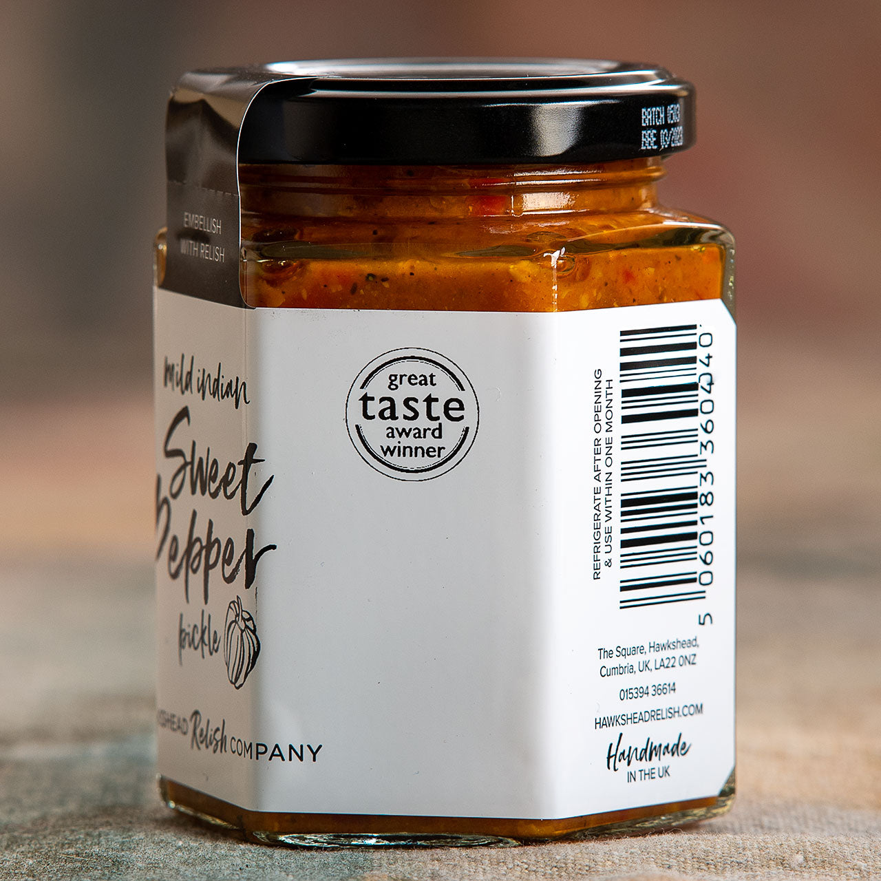 Hawkshead Mild Indian Sweet Pepper Pickle